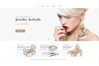 design shopify jewelery website,wix jewelry website, jewelry shopify store, ring