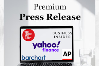 publish your press release article on high authority websites with backlinks