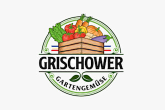 design landscape agriculture, grass or lawn care logo