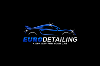 do automotive auto detailing auto printing car racing logo