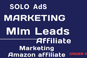 blast usa solo ads mlm leads affiliate marketing marketing click bank link promo