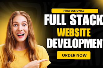 your full stack web development as a front backend next js