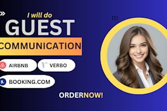 be your airbnb co host, VA for guest communication and listing optimization