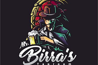 design awesome bar club logo