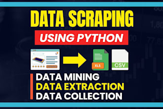 do web scraping and data cleaning in python using scrapy spider selenium pandas