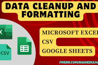 format, combine, split, merge, cleanup duplicates in excel, csv, google sheets