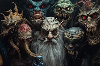 do fantasy horror characters or fantasy character