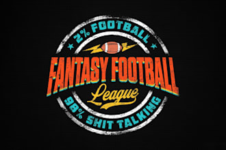 design unique fantasy football logo