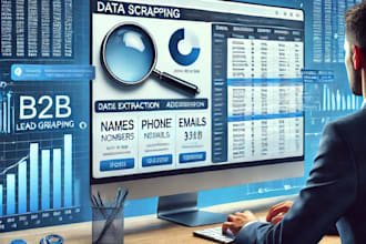 do google map scraping, b2b lead generation, web scraper