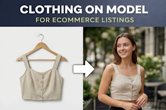 create ecommerce model photos for your clothing listings