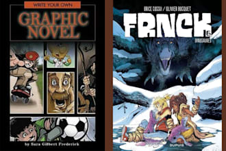design stunning graphic novels, comics, manga and nsfw comic pages