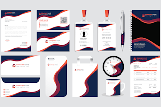 do business card, letterhead, envelope and stationery items