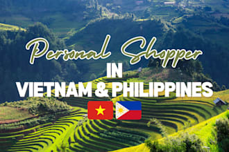 buy items or run errands for you in vietnam or philippines