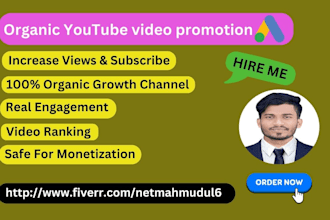 be fast organic youtube video promotion via google ads gain views and monetize