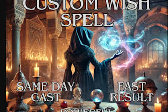 cast custom wish spell, powerful wish spell, request spell
