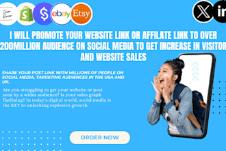 share your links with millions of people on social media in the USA and UK