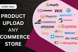 product add or upload products to any ecommerce store