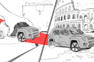 create professional storyboards for commercials and videos