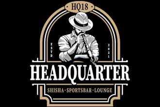 design sports bar and lounge logo