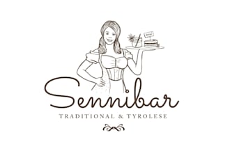 design unique and modern bar logo