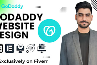 design or redesign your godaddy website professionally