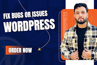 fix any wordpress errors, bugs, and issues quickly