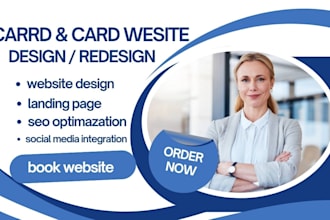 design carrd website redesign carrd website card website landing page wordpress
