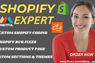 be a shopify liquid developer fix bugs custom coding theme development