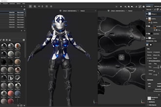 make custom 3d character model, 3d metahuman realistic unreal engine model