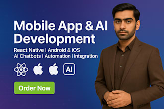 ai powered cross platform apps react native ios android ai integration chatbot