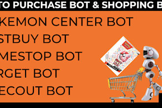 pokemon center bot, bestbuy bot, buying auto bot, auto purchase bot, target bot