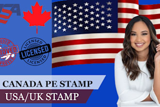 do on,ab,ns, canadian structural engineer stamp and review for city approval