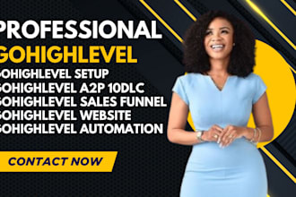 setup gohighlevel landing page sales funnel gohighlevel automation ghl website