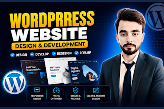 design wordpress website, wordpress website development, wordpress website