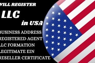 register your llc in USA company registration ein and legal documents