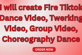 create fire tiktok dance, hip hop, twerk, choreography, afrobeat, group dance