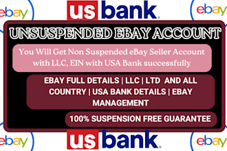 create unsuspended ebay seller account ebay usa account creation non residents