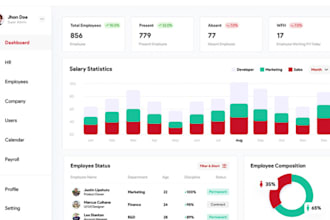 develop custom crm software rpa software pos erp cms HR management web app odoo