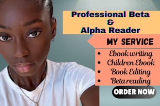 beta read, alpha read, fantasy or sci fiction, developmental edit