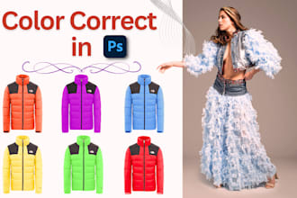 color correct in photoshop quick delevery