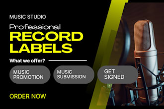 submit your music to top record label to get signed