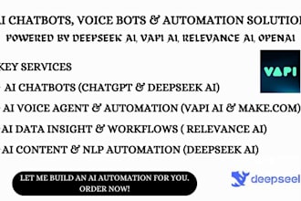 build ai chatbot automation using relevance ai vapi ai deepseek ai chatgpt