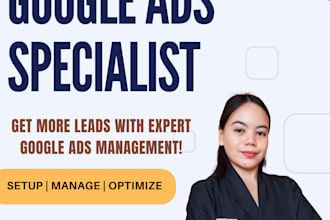 be your expert google ads manager to boost traffic and increase sales1