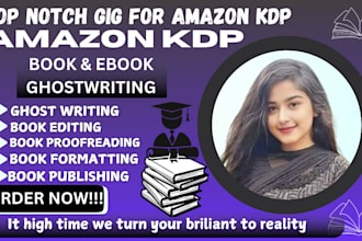 ebook ghostwriter KDP book writer non fiction ebook writer ghost book writer