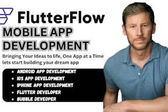 flutterflow mobile app development ios android app development flutter developer