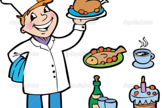 write cookbook within a day