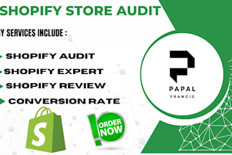 shopify audit shopify review shopify expert to boost shopify conversion rate