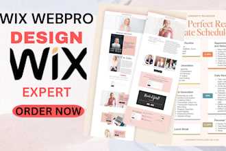 redesign wix website, wix studio, wix online store, wix expert, wix developer