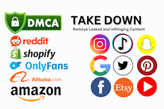 takedown defaming,harassing instagram,tiktok,google,shopify, onlyfans under dmca
