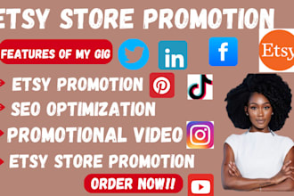 do etsy store promotion, etsy store setup, etsy marketing, to boost etsy traffic